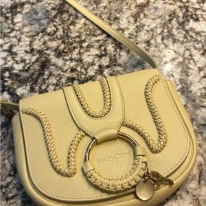 See By Chloe Beige Crossbody Bag